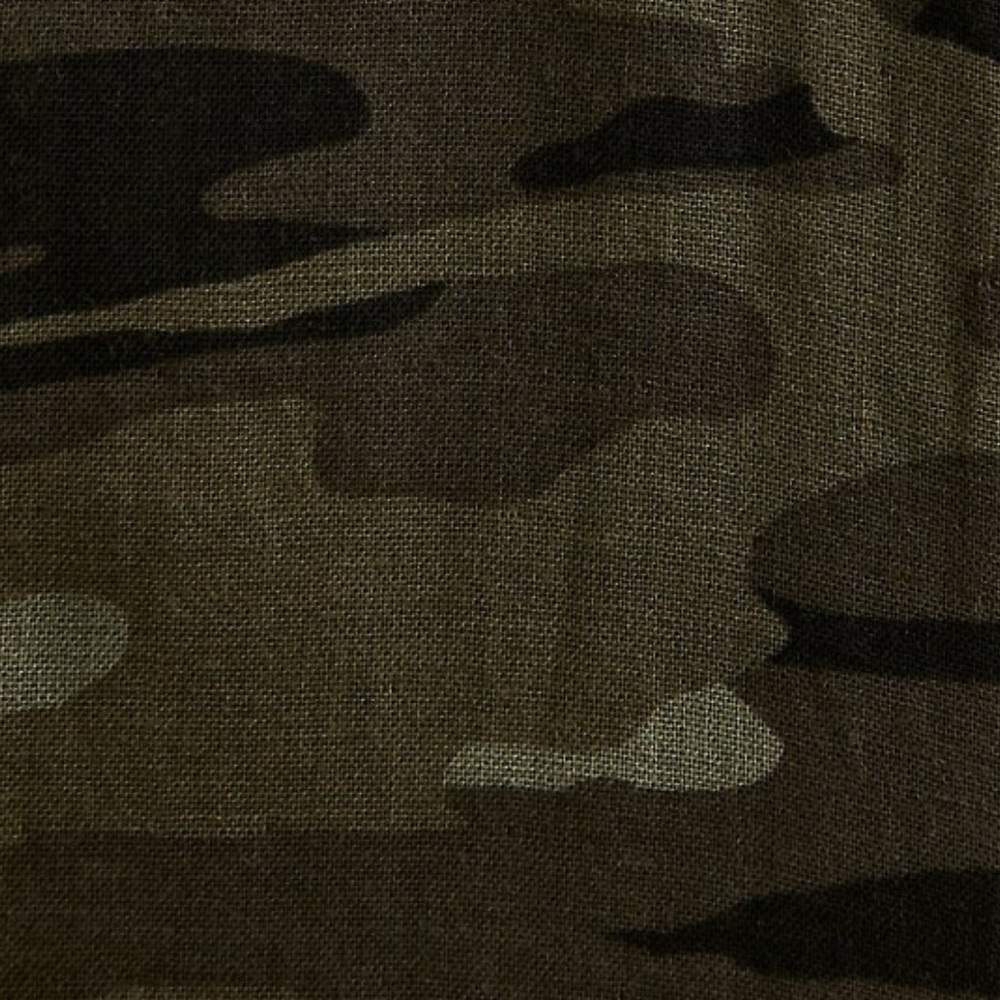 Camo Button Front Drawstring Anorak - image 8